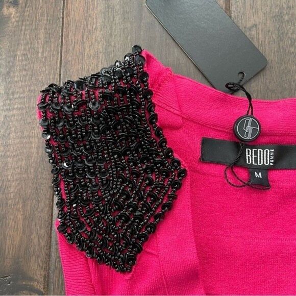 Bedo Femme Barbie Pink Bandage Dress Medium NWT - Picture 5 of 8